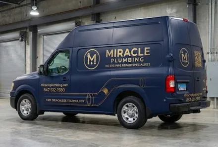 Miracle Plumbing service truck
